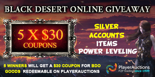 Black Desert Online Giveaway
