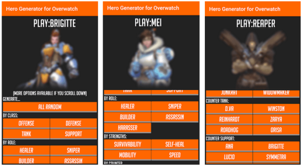 Overwatch Hero Generator 2