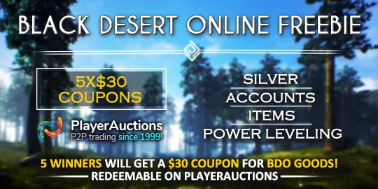 Black Desert Online Giveaway