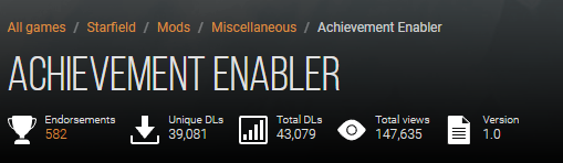 Achievements+ - Displays stock, DLC, and custom mod achievements on a menu  screen and shows a popup when you earn one. (by @xen-42)