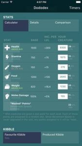 ARK Taming Calculator